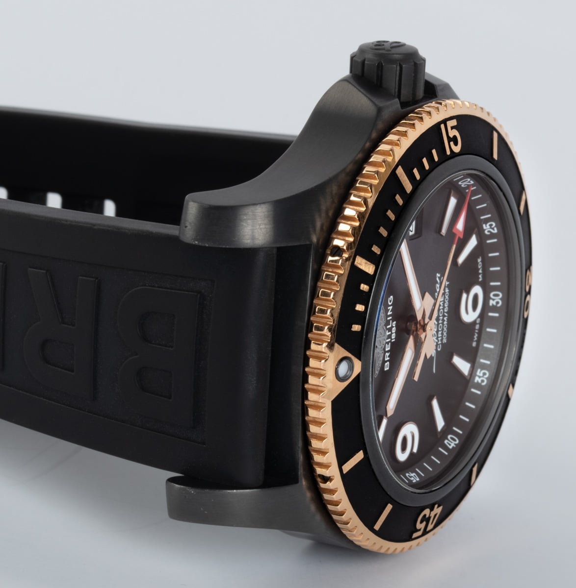 Breitling Superocean Heritage Chronographe 46 A1332024 Quadrante Nero :: Della Rocca Gioielli