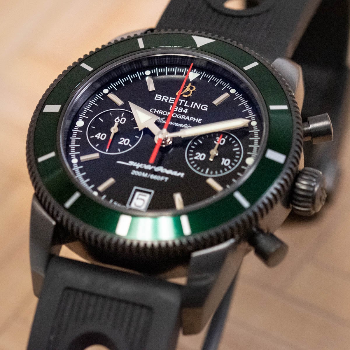 Breitling SuperOcean Heritage Chronograph 44 BlackSteel M23370D3