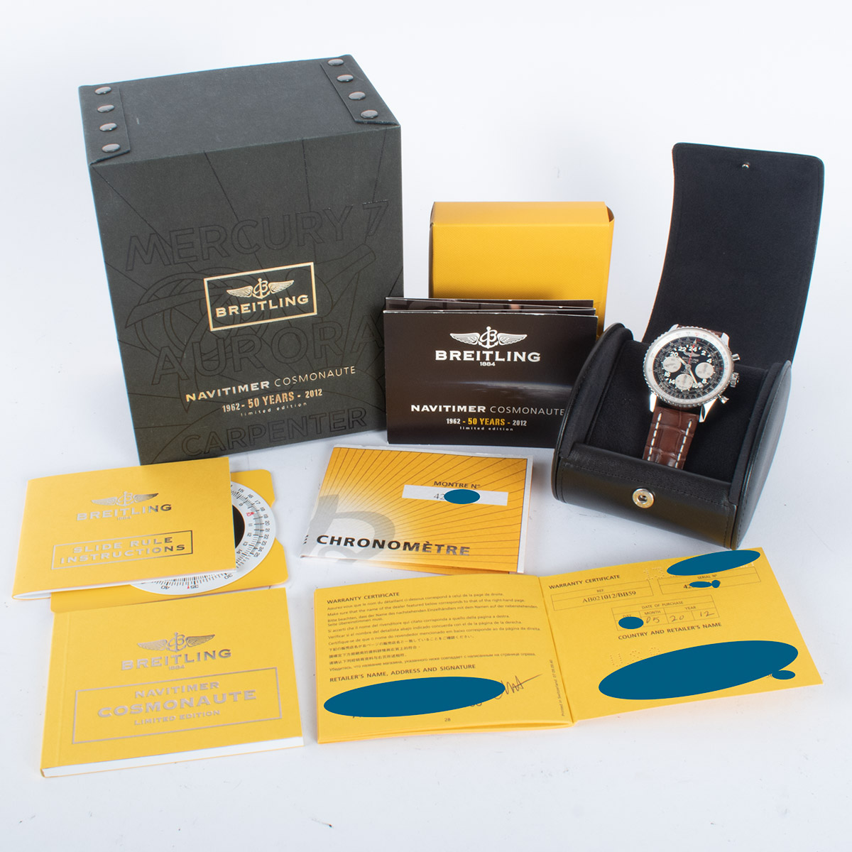Breitling Cosmonaute LE 02 'Carpenter' AB021012/BB59 - SOLD OUT