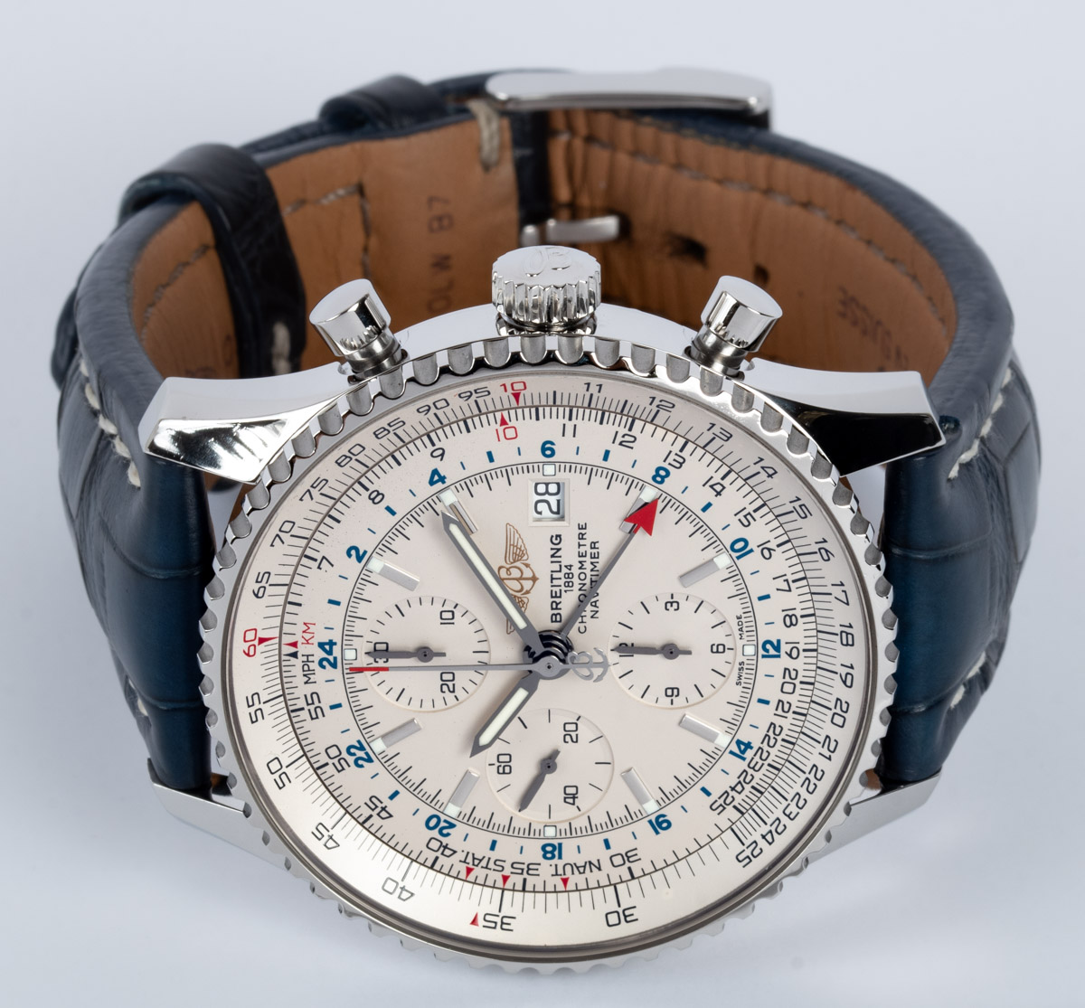 Breitling Navitimer Chrono GMT 46 A24322 - SOLD OUT - 2015 Silver