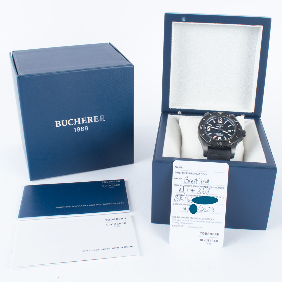 Breitling - SuperOcean 46 BlackSteel : M17368 : SOLD OUT : black