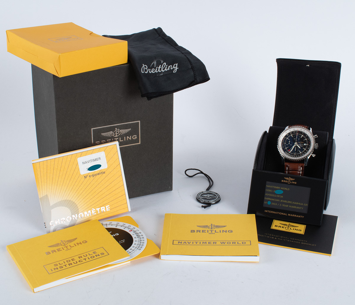 Breitling Navitimer Chrono GMT 46 : A2432212/B726