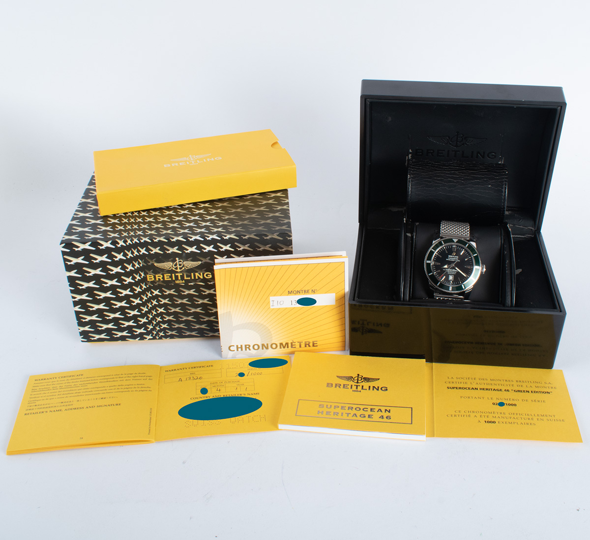Breitling SuperOcean Heritage 46 'Green Edition' A17320 - SOLD OUT