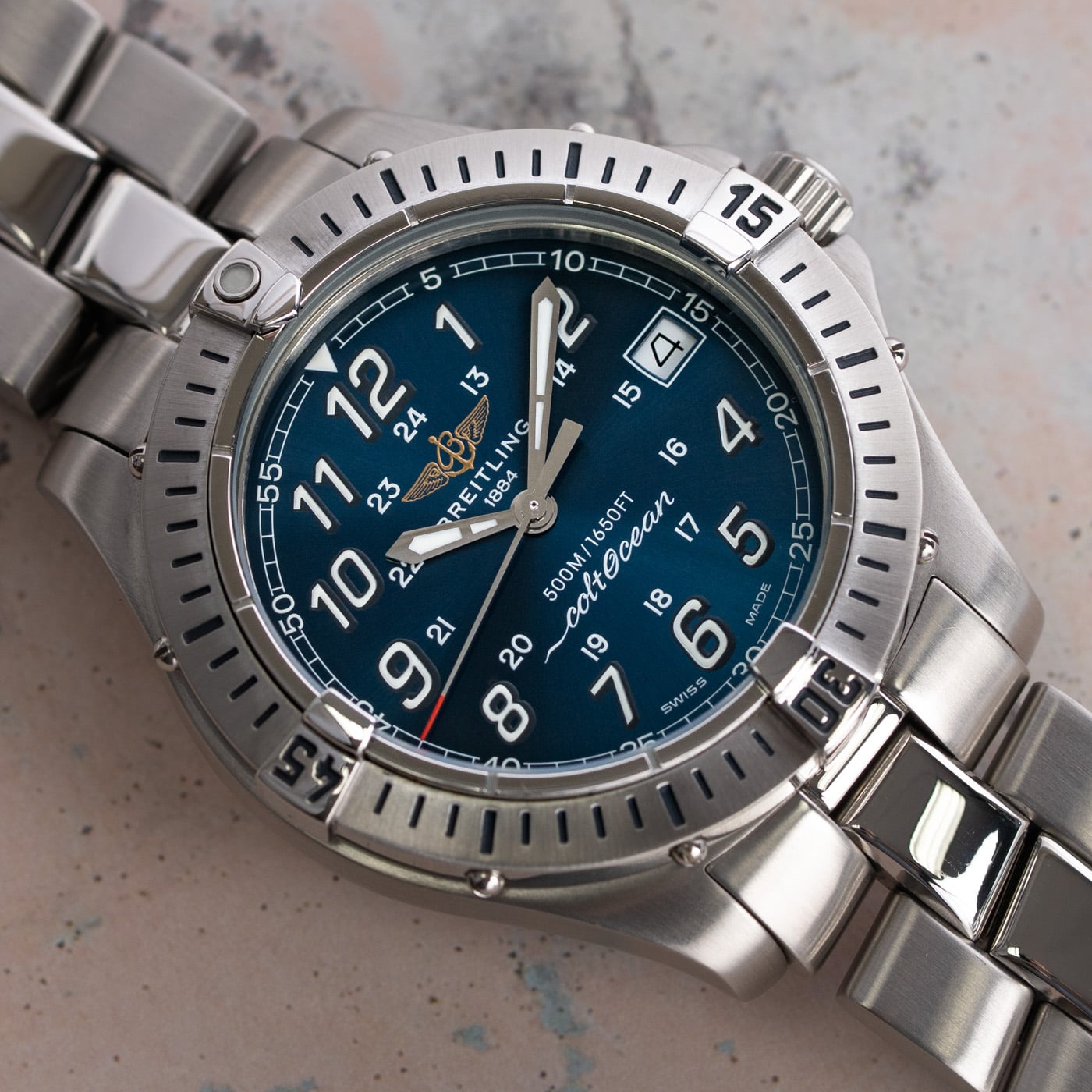 MIYAVI　BREITLING ブライトリング　A64050 Breitling Colt Ocean Quartz : A64050