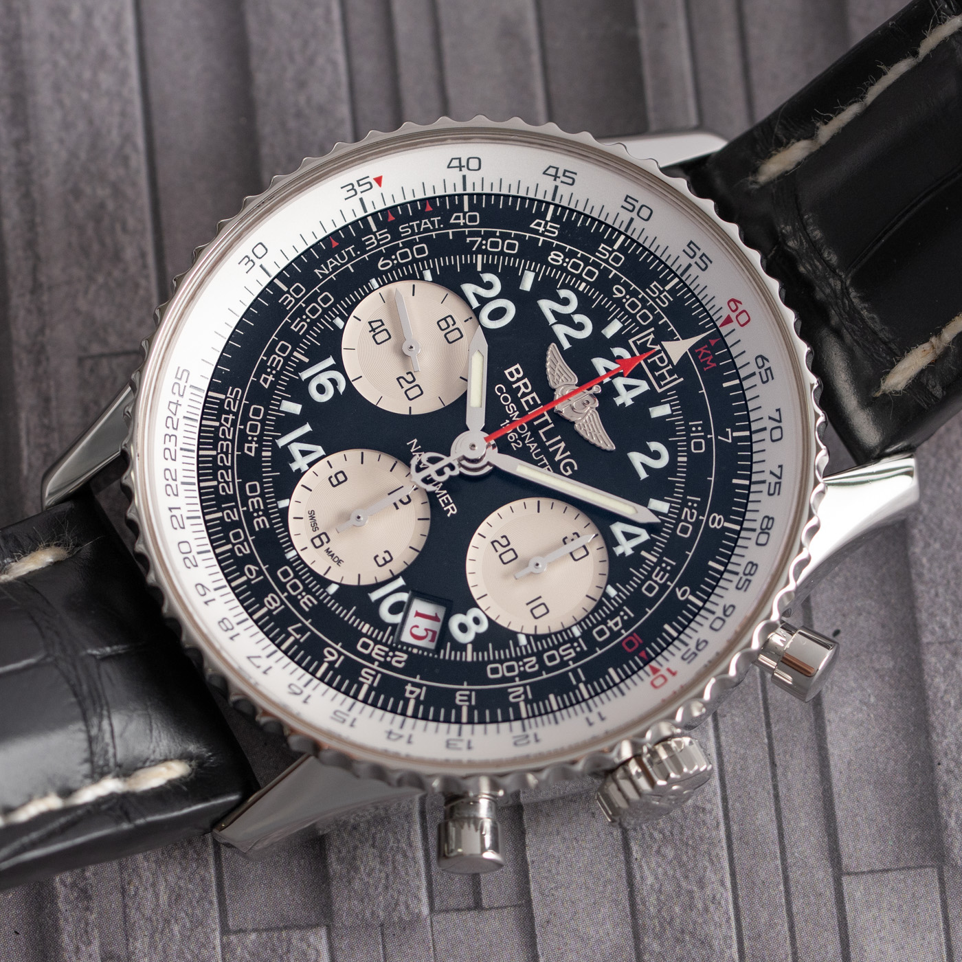 Breitling Cosmonaute LE 02 'Carpenter' AB021012/BB59 - 2013 Black