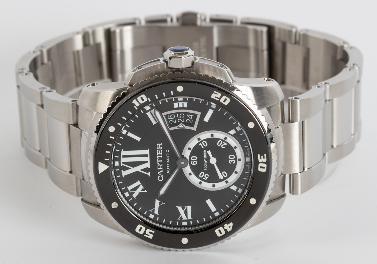 Cartier - Calibre de Cartier Diver : W7100057 : SOLD OUT : black