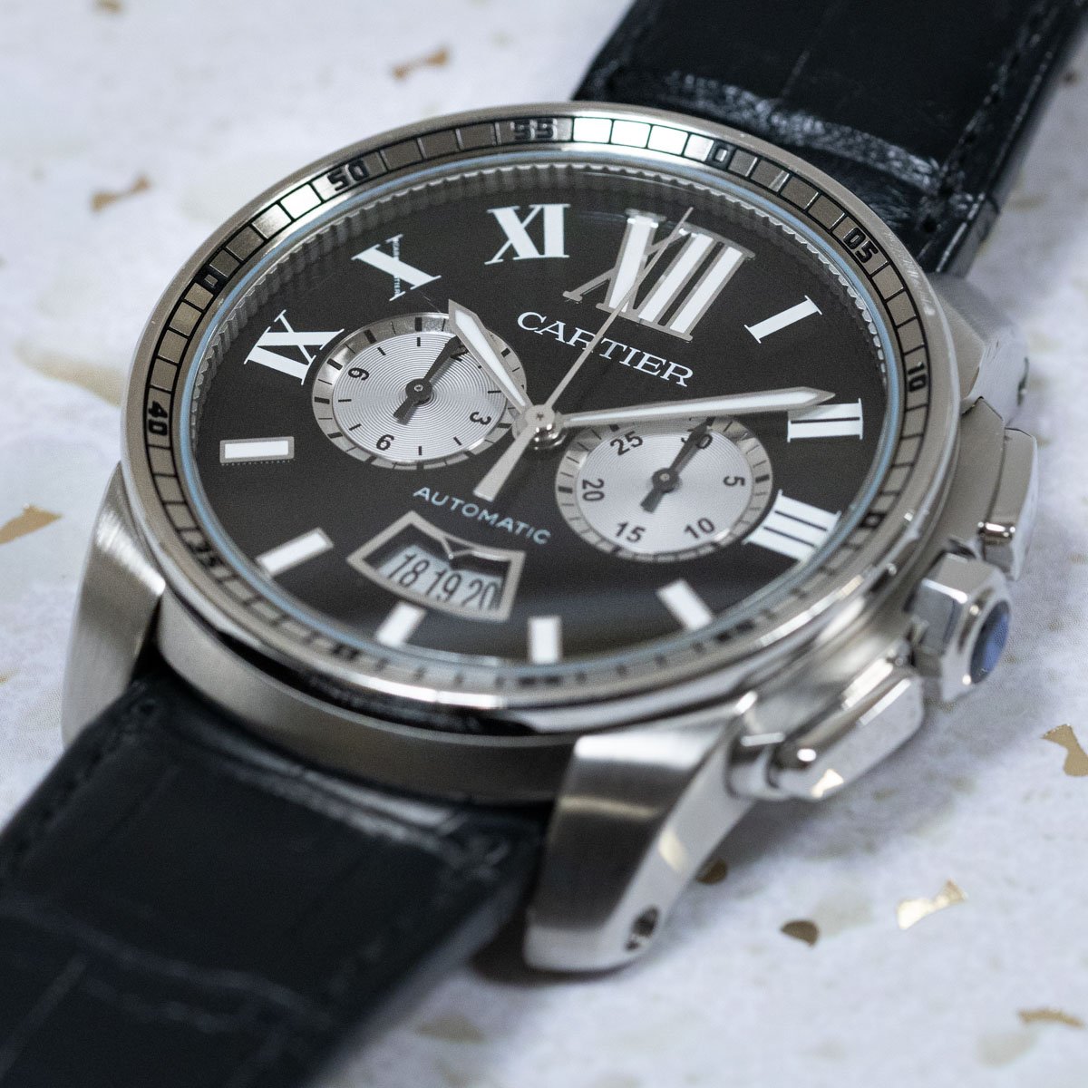 Cartier Calibre de Cartier Chronograph : W7100060