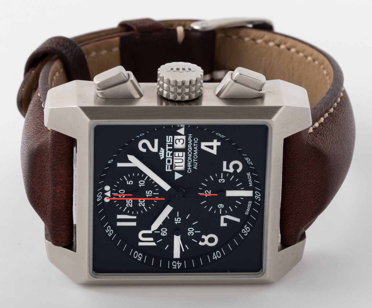 Front of Fortis - Square Chronograph