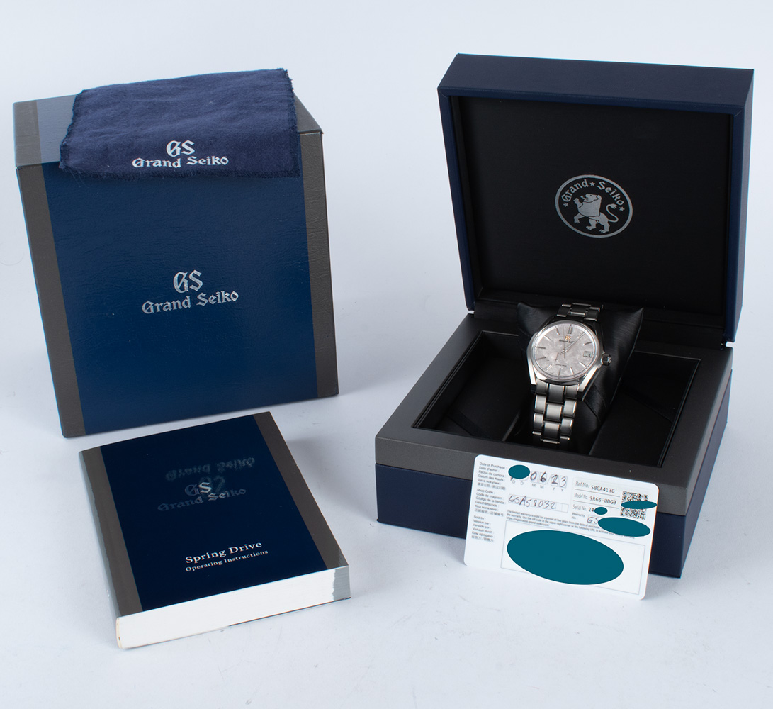 Grand Seiko - Heritage Spring 'Shunbun' : SBGA413 : SOLD OUT