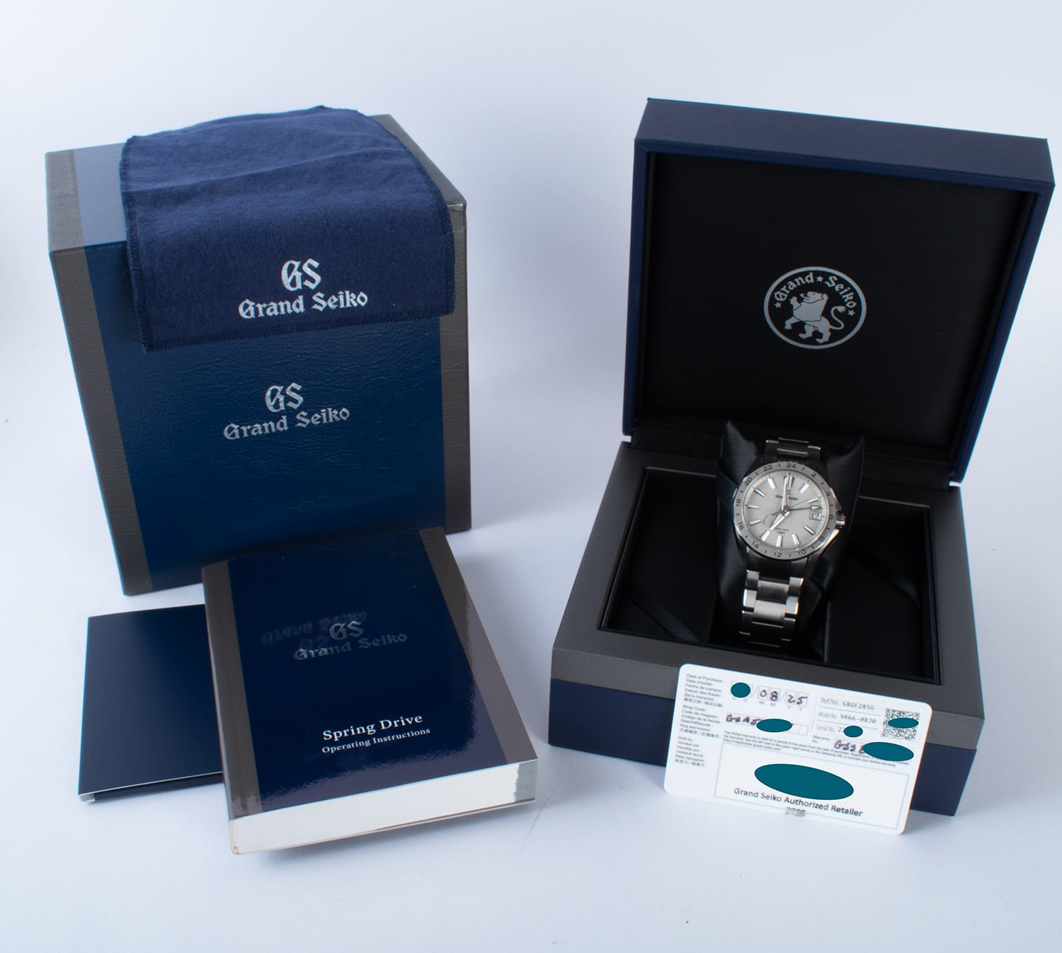 Grand Seiko Sport Spring Drive GMT Evolution 9 'Mistflake' : SBGE285G