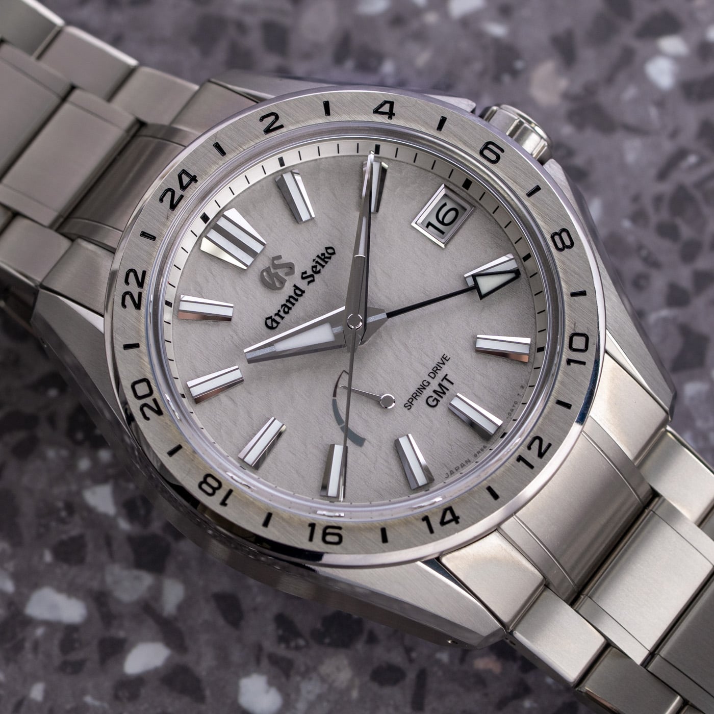 Grand Seiko Sport Spring Drive GMT Evolution 9 'Mistflake' : SBGE285G