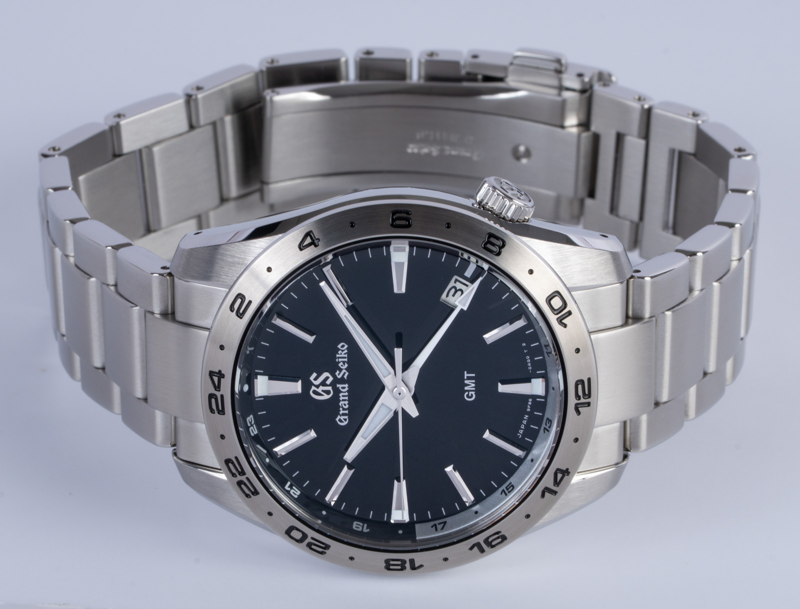 Grand Seiko Sport GMT SBGN027 - 2025 Black Dial, Steel, 39mm, Full