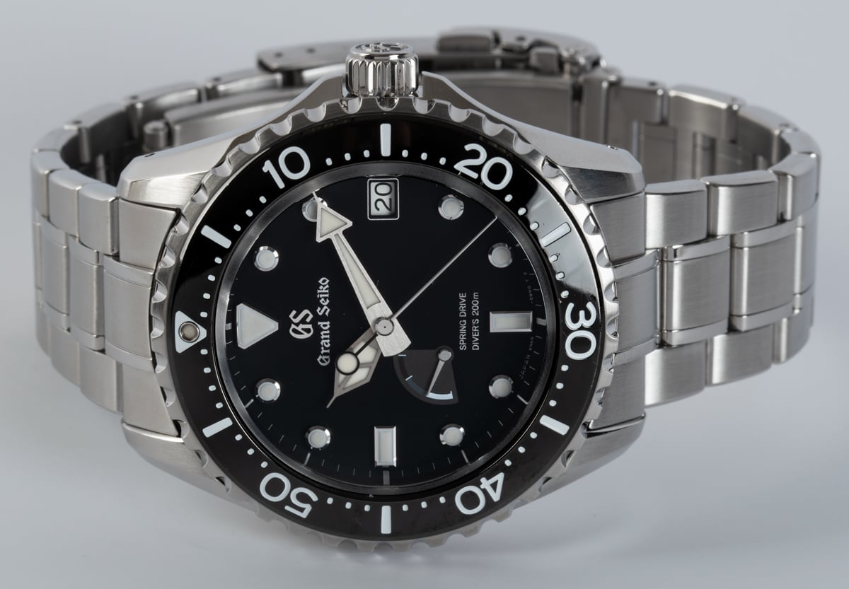 Grand Seiko - Spring Drive Diver : SBGA229 : SOLD OUT : black dial