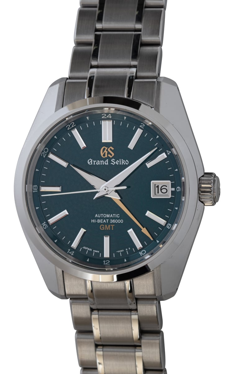 Grand Seiko Hi-Beat GMT 'Peacock' : SBGJ227 Used Watch For Sale