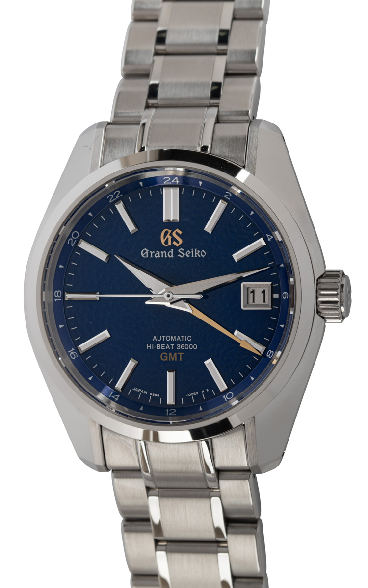 Cornwall produktion dollar Grand Seiko Heritage Hi-Beat GMT 'Peacock' : SBGJ261 Used Watch For Sale