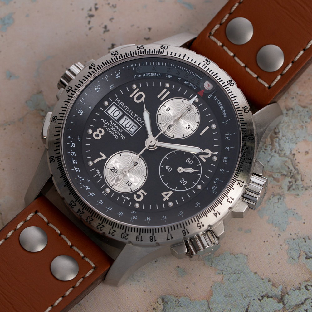 Hamilton Khaki X Wind Chronograph : H77616533 Hamilton Khaki X Wind Chronograph : H77616533