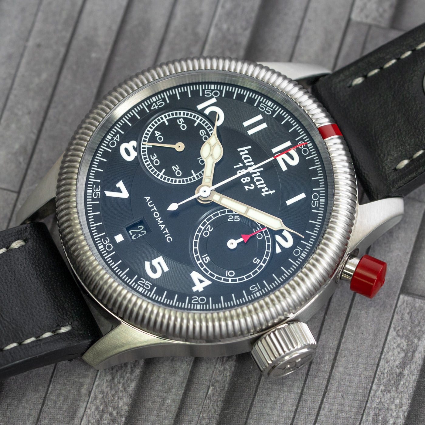 Hanhart Pioneer Monoscope - Hands on Watch Review