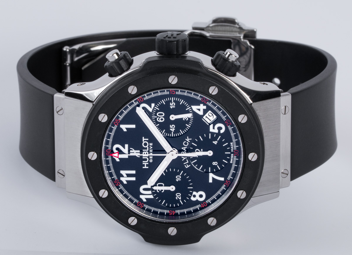 バブミラー　ブラックバーン　プレミアリーグ Hublot SuperB Black Magic Flyback Chrono : 1926.NL30.10