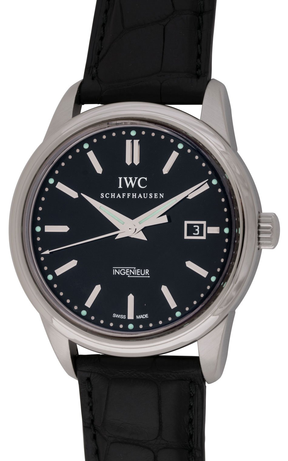 IWC Vintage Ingenieur IW323301 SOLD OUT black dial on