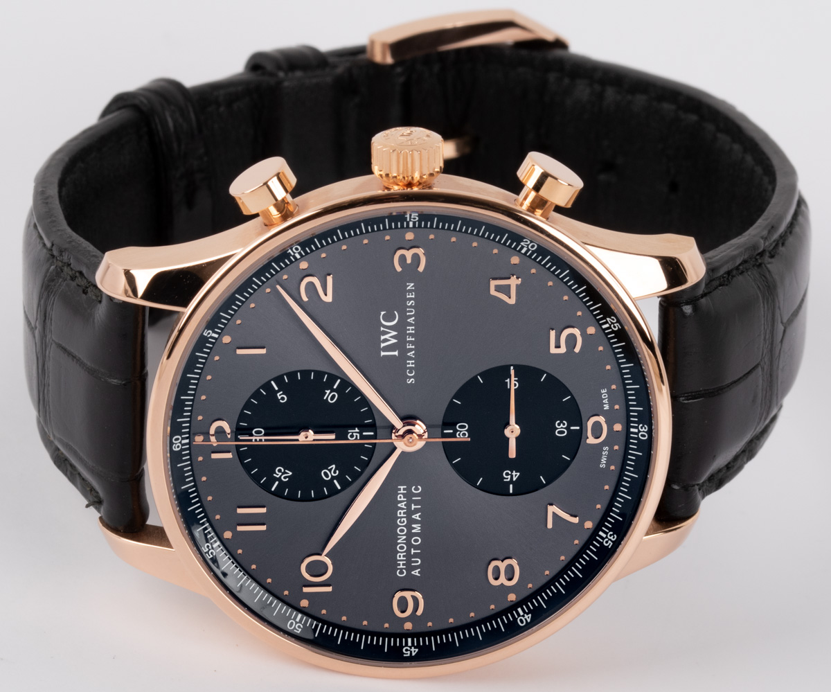 Front of IWC - Portugieser Chronograph