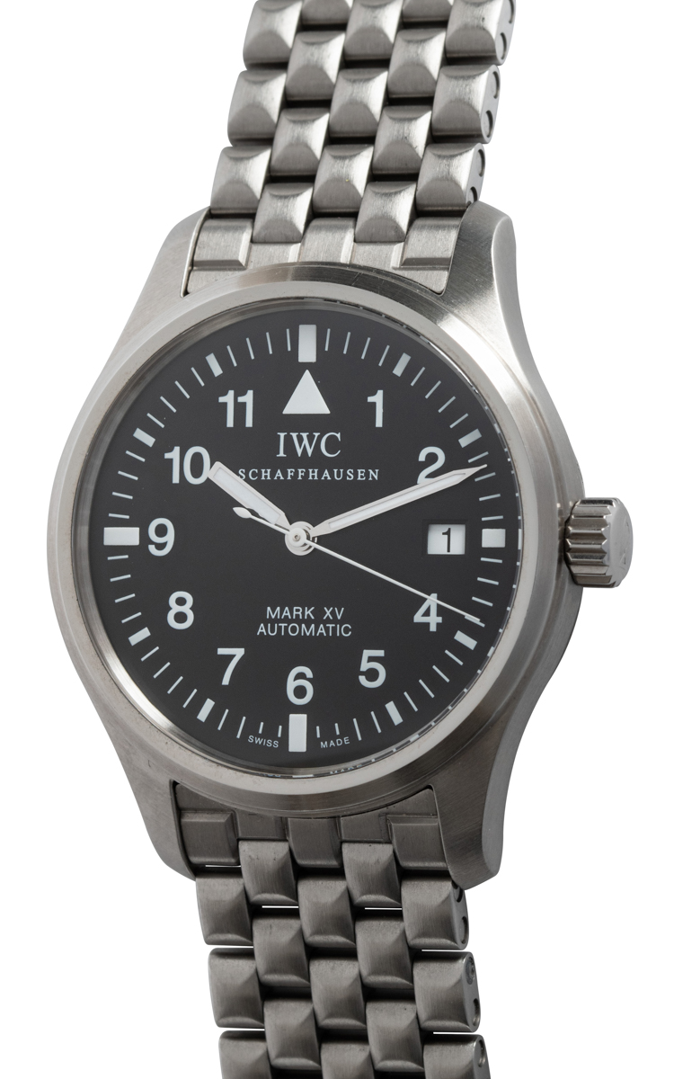 IWC - Mark XV Classic : IW325307 : SOLD OUT : black dial on 
