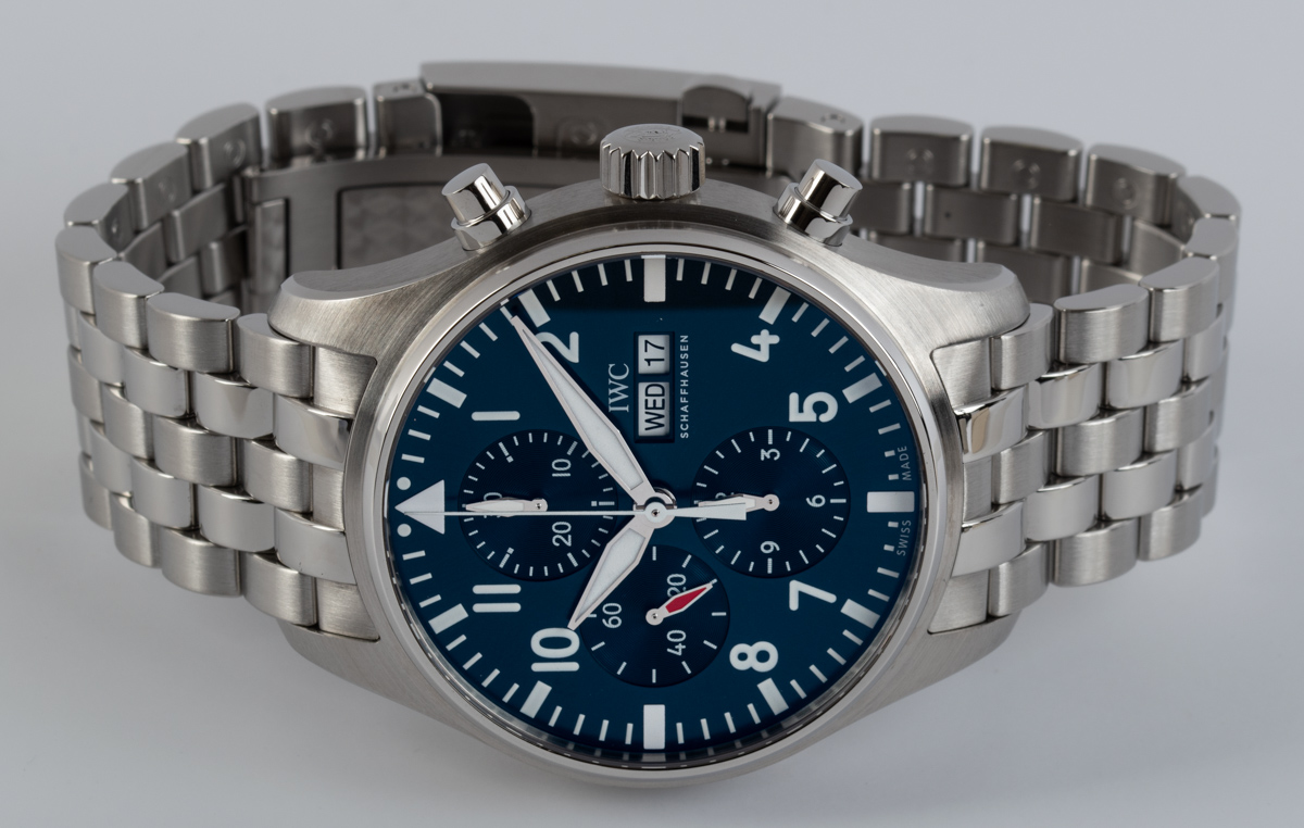 Edelstahl-Armband Für IWC Pilot Mark 17/18 & Little Prince – 20/21 Mm Breite, Mit Werkzeug
