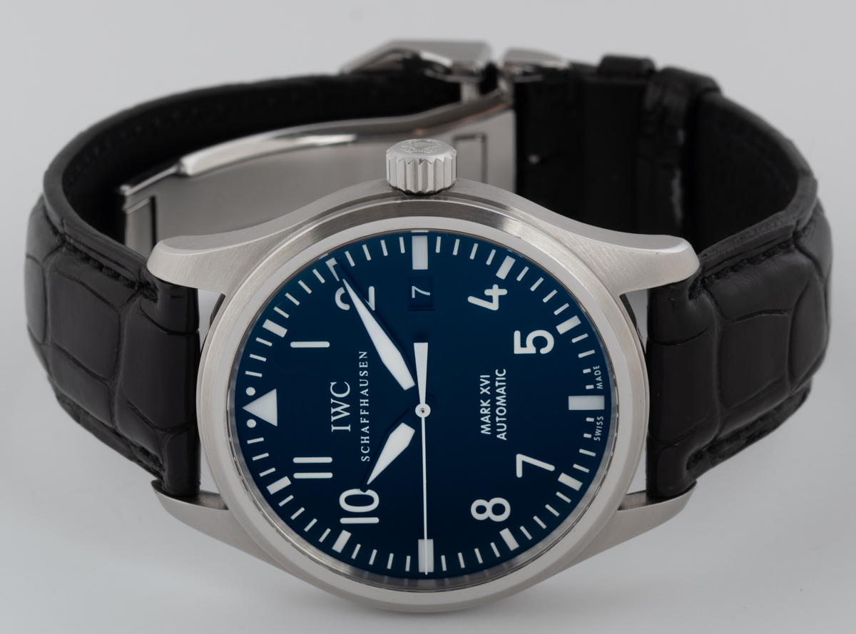 IWC - Pilot's Mark XVI : IW325501 : SOLD OUT : black dial on black