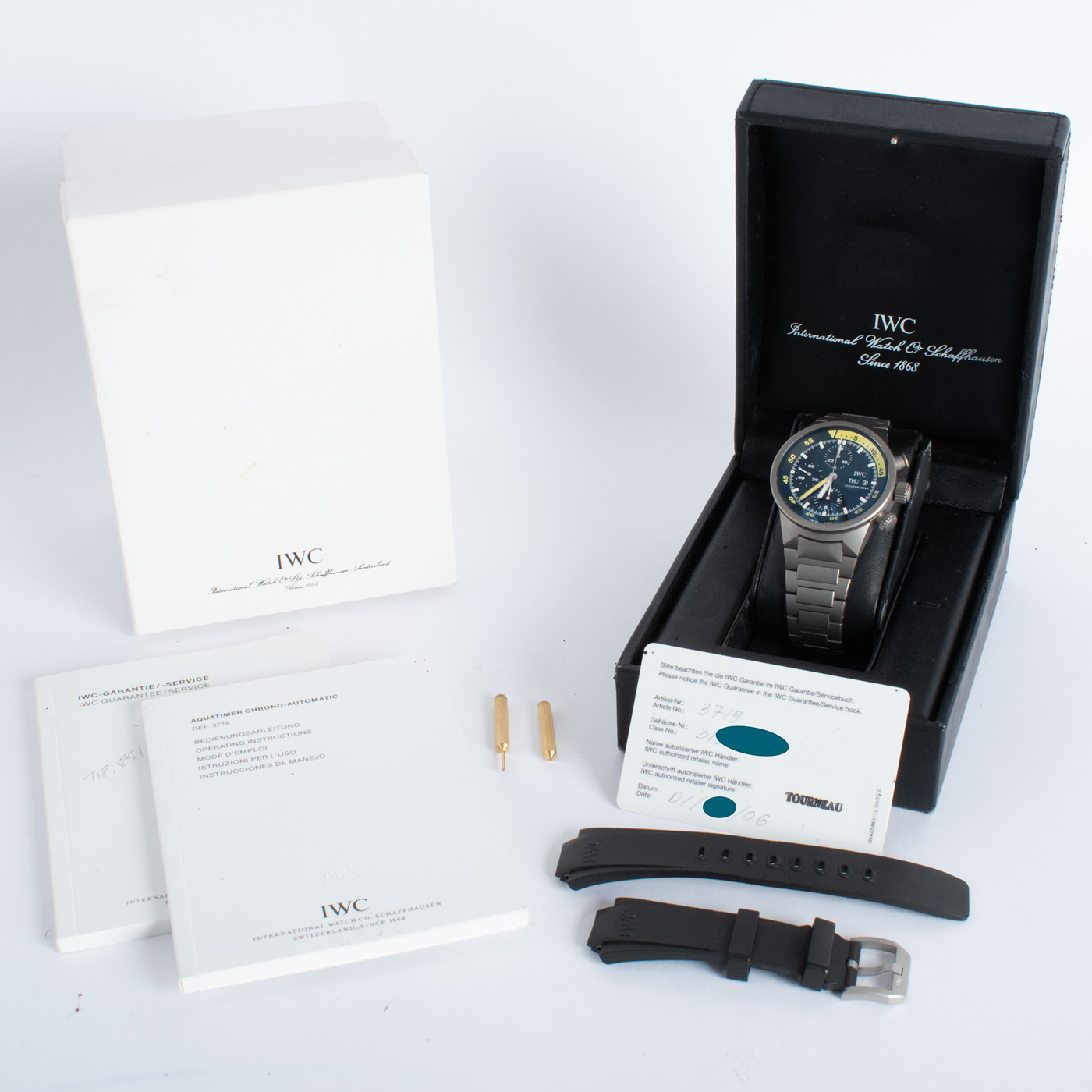 IWC Aquatimer Chrono-Automatic IW371918 - 2006 Black Dial