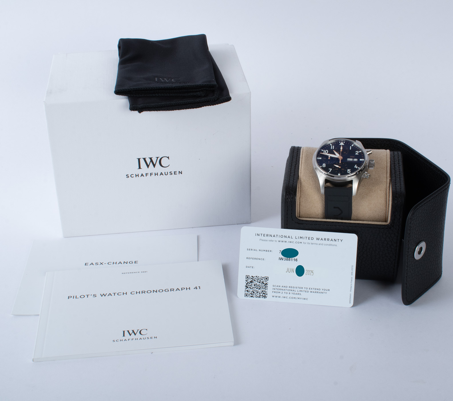 PATEKPHILIPPE /IWC/AP 新品 携帯用トラベルBOX IWC Pilot Chronograph 41 APXGP : IW388116
