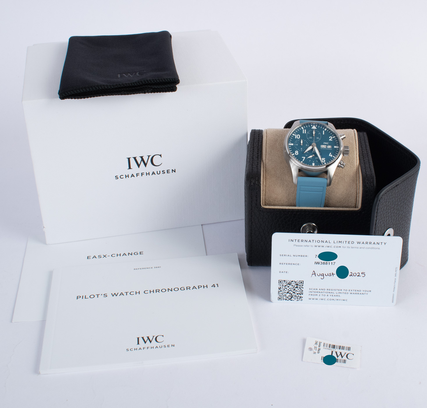 IWC Pilot's Chrono 41 TOP GUN Miramar IW388117 - 2025 Light Blue