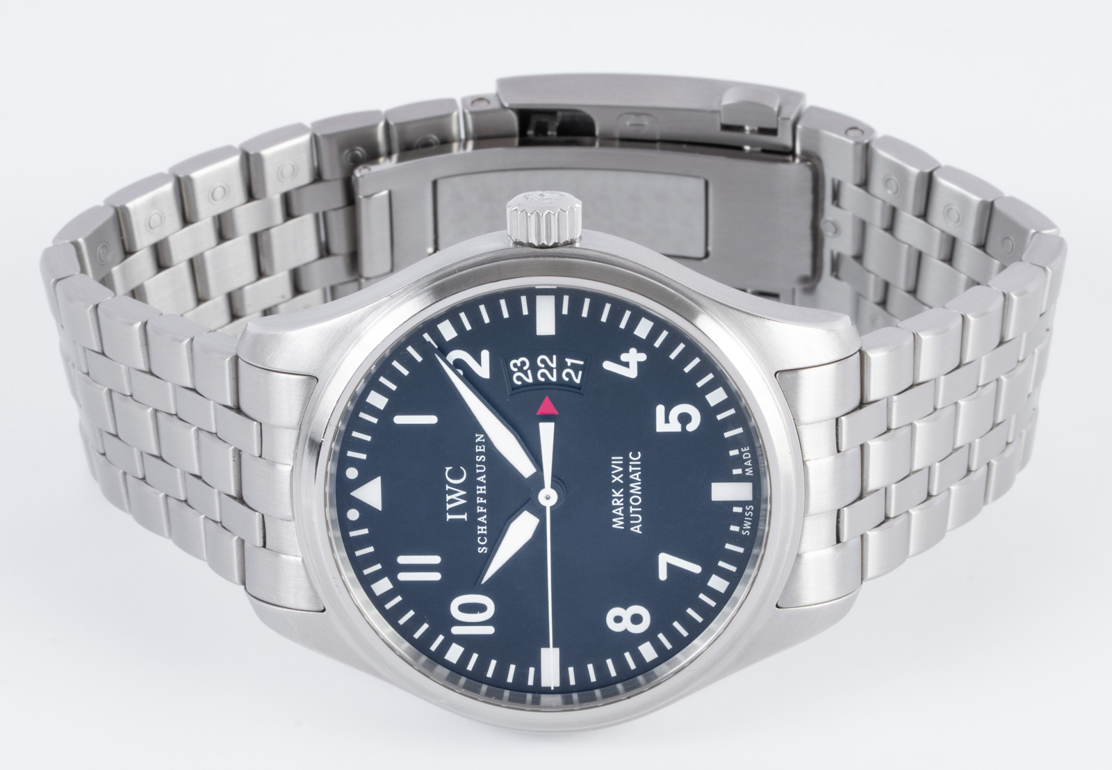 IWC Mark XVII IW326504 - 2014 Black Dial, Steel, 41mm, Full Set