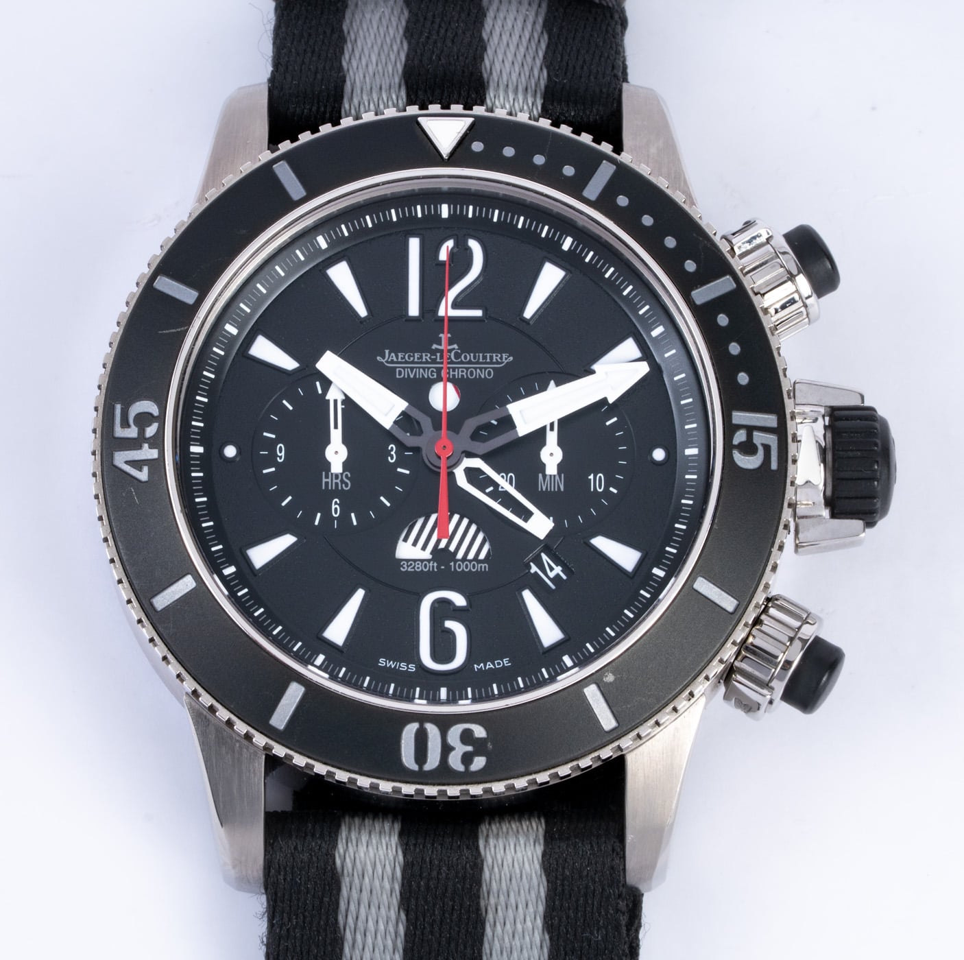マグバッジ Jaeger-LeCoultre Navy Seal Master Compressor Diving Chronograph