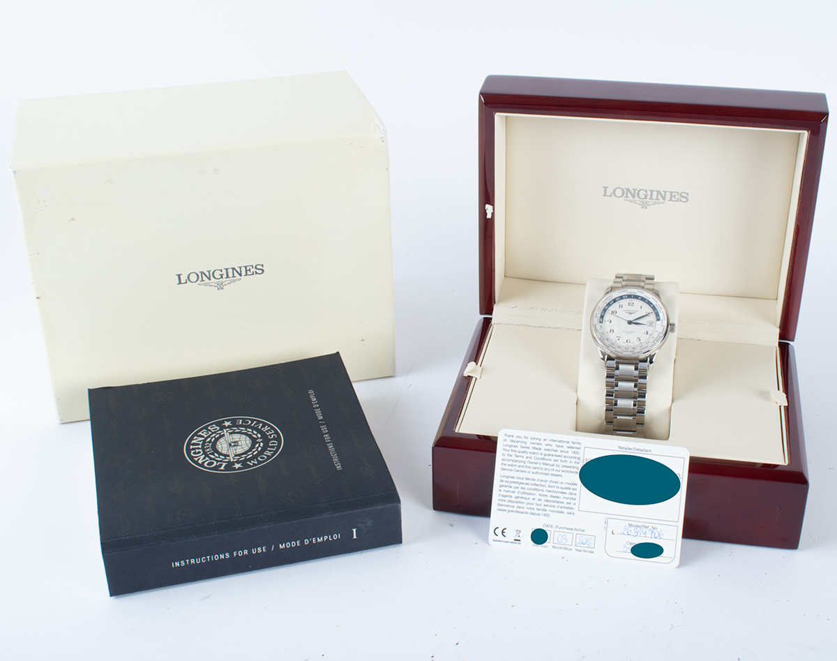 Longines Master Collection World Time GMT : L2.631.4.70.6