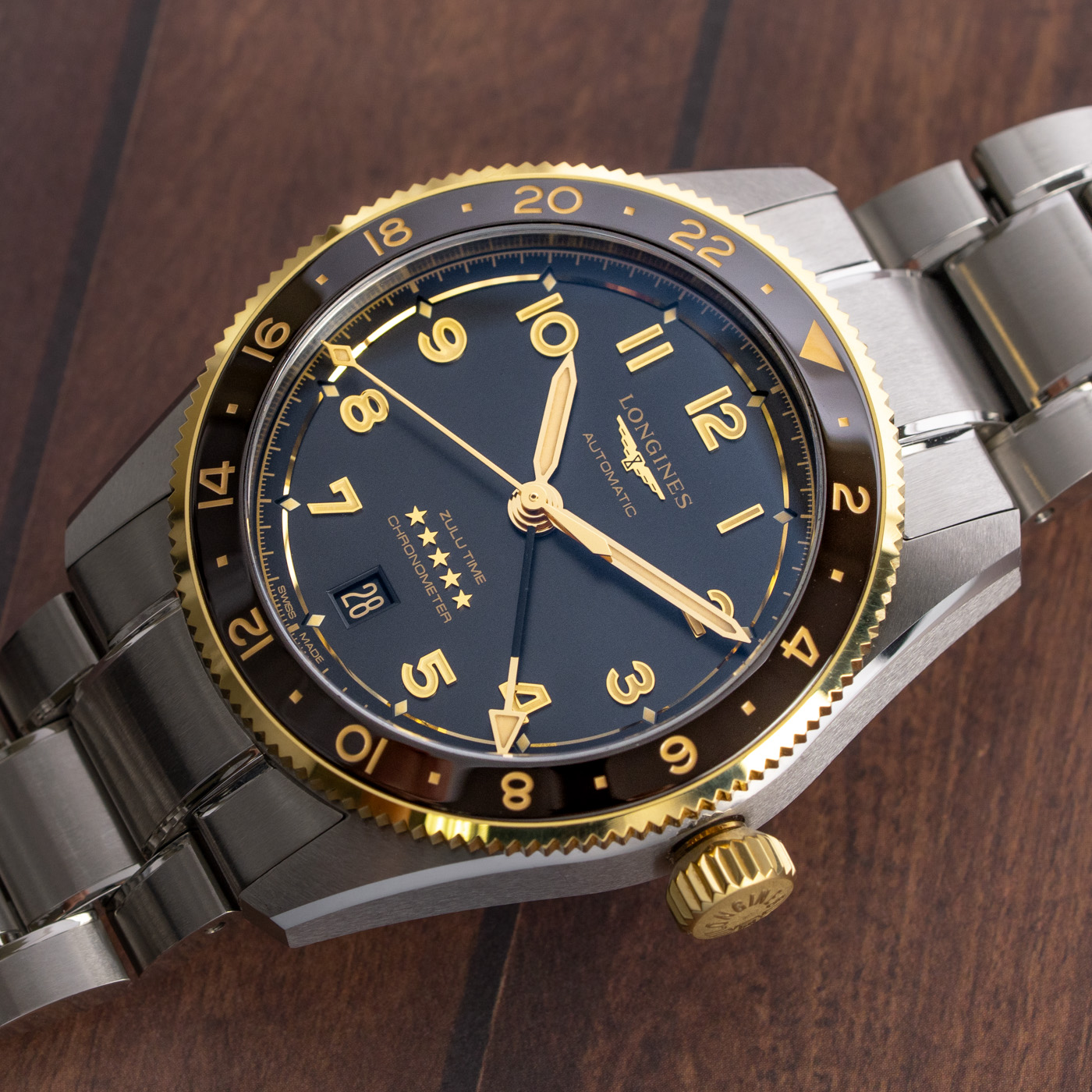 Longines Longines Spirit Zulu Time L3.802.5.53.6 - 2023 Anthracite