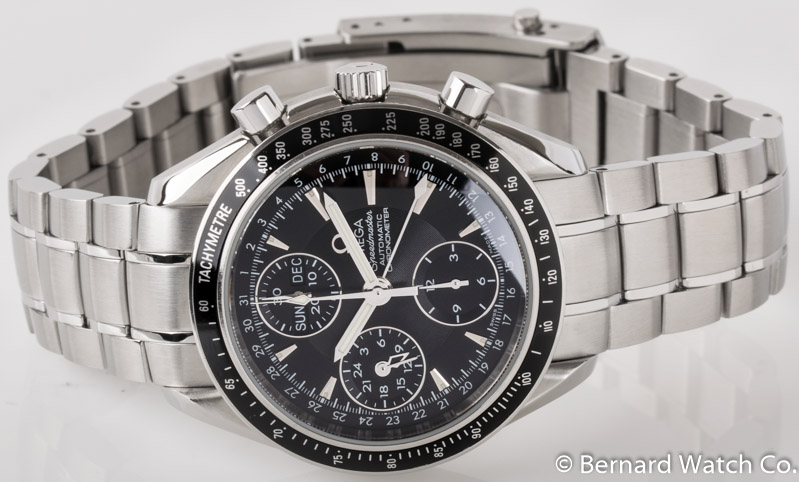Omega Speedmaster Day-Date 3220.50 - SOLD OUT - Black Dial, Steel