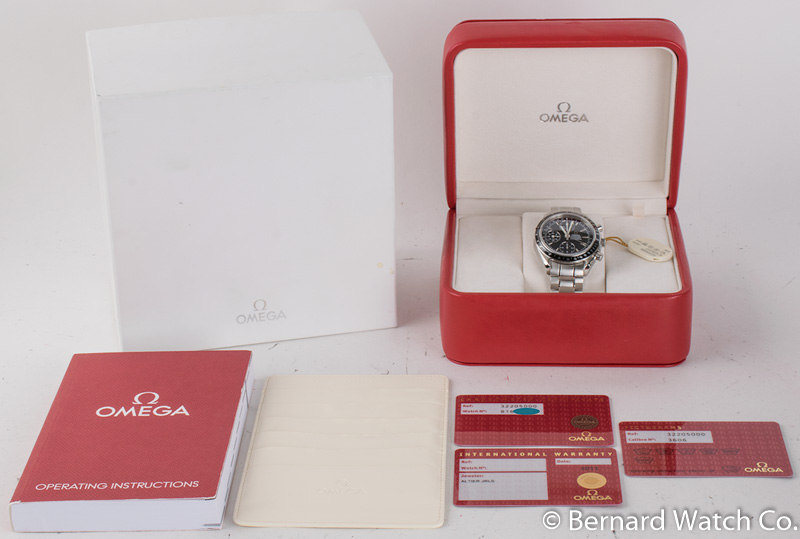 Omega Speedmaster Day-Date 3220.50 - SOLD OUT - Black Dial, Steel