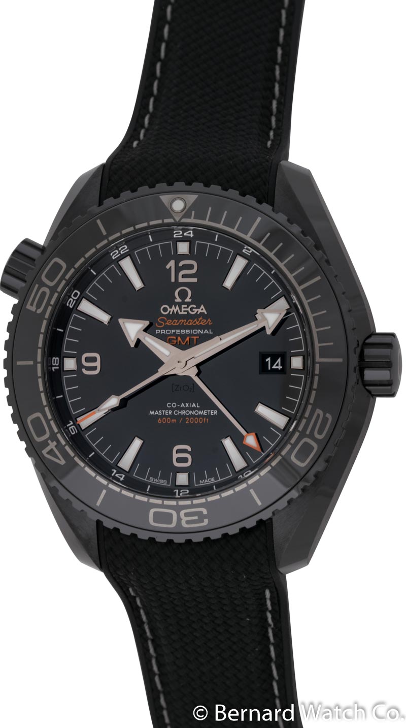 Omega - Seamaster Planet Ocean GMT 'Deep Black'