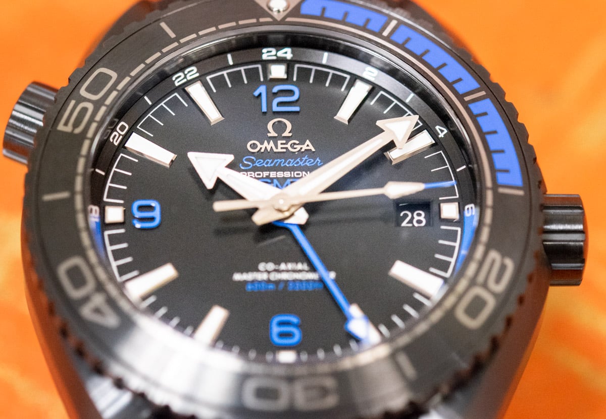 Omega - Seamaster Planet Ocean GMT 'Deep Black' Blue : 215.92