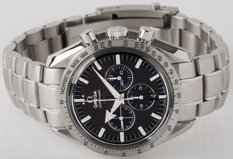 omega broad arrow chronograph