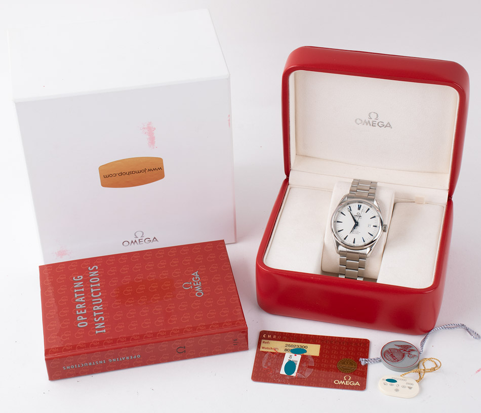 Omega - Seamaster Aqua Terra Co-Axial : 2502.33 : SOLD OUT : white