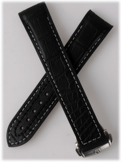 Omega - Fitted Rubber Deployant Strap