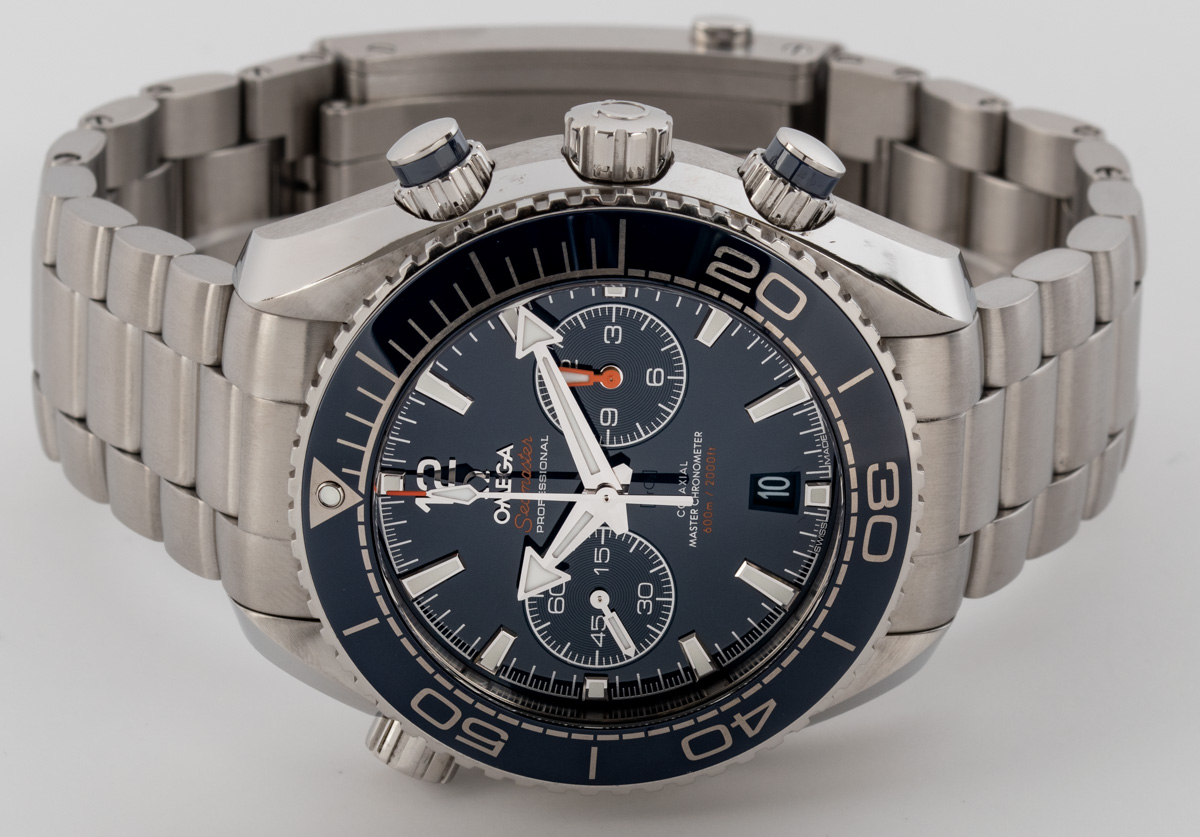 Front of Omega - Planet Ocean 600M Chronograph