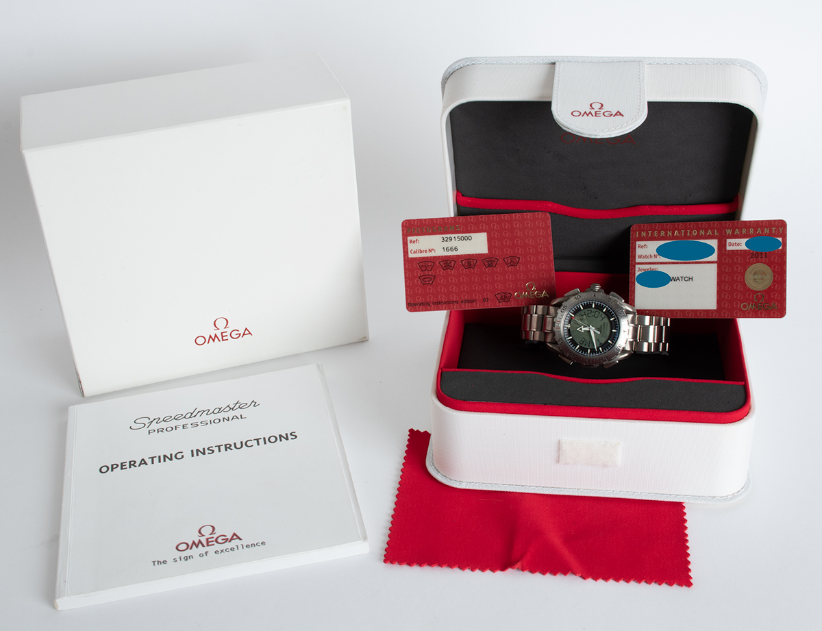 Omega Speedmaster X-33 3291.50 - SOLD OUT - Titanium, 42mm, Full