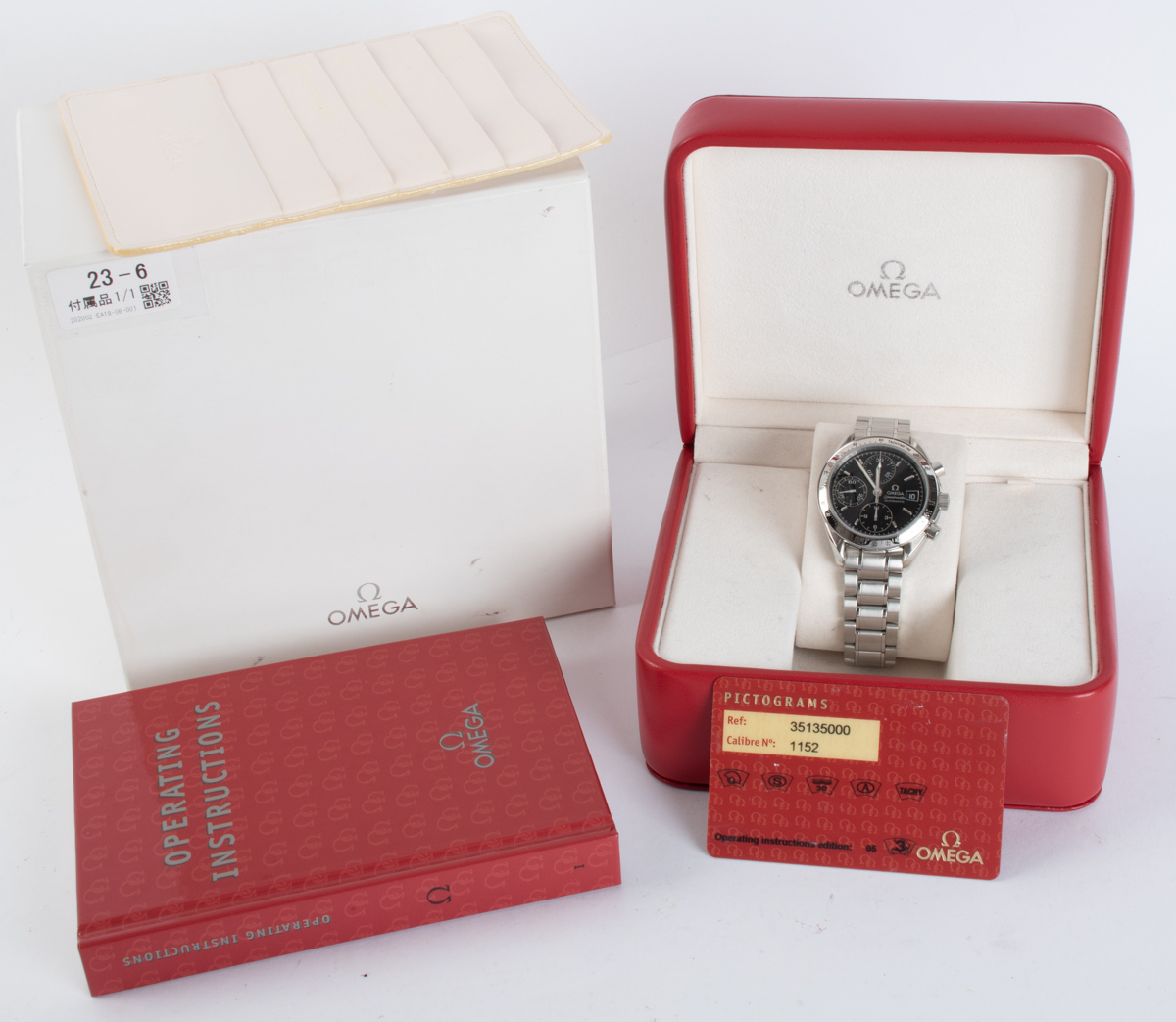 Omega Speedmaster Date 3513.50 - SOLD OUT - Black Dial, Steel