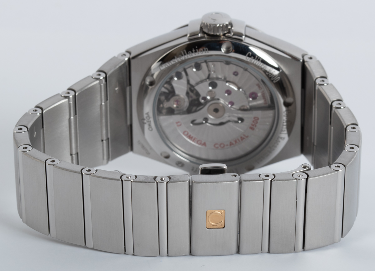Rear of Omega - Constellation Co-Axial 38MM