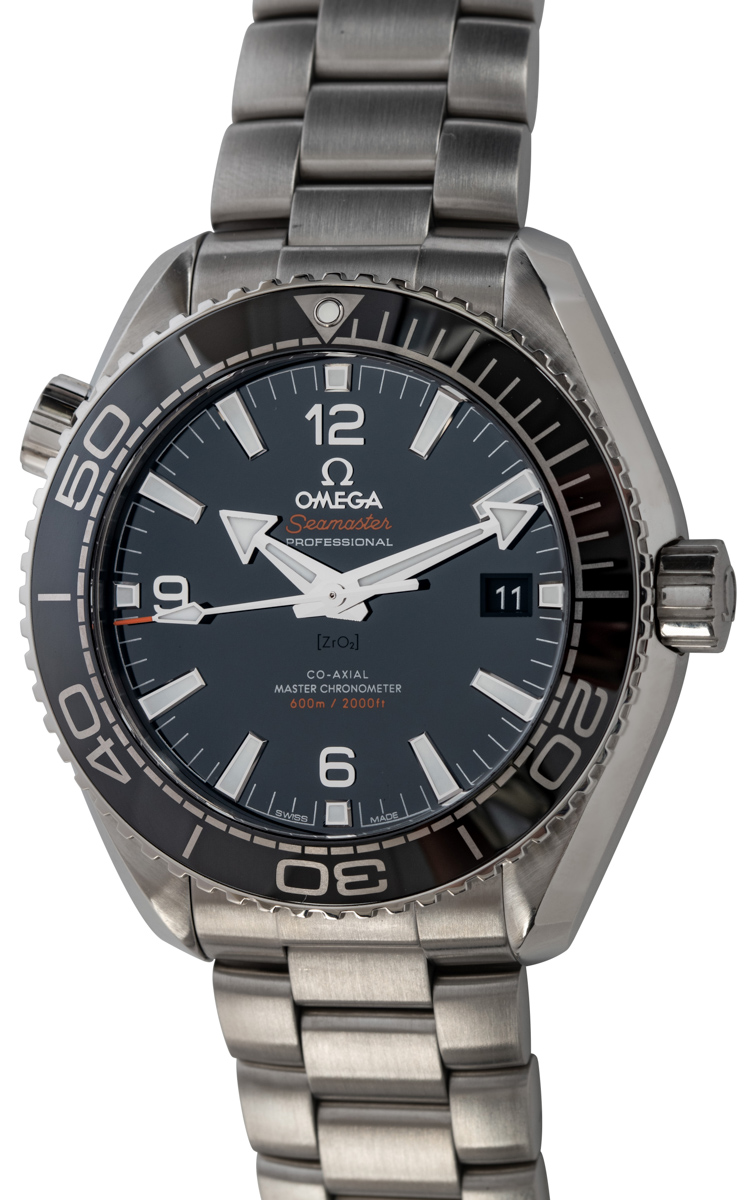 Omega Seamaster Planet Ocean 600M Co‑Axial Master Chronometer 43,5 blå