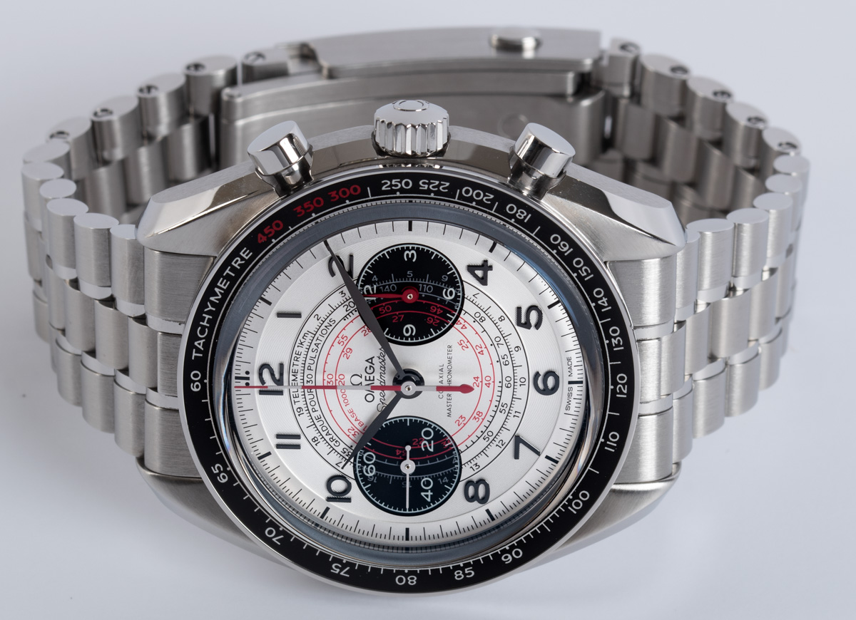 Front of Omega - Speedmaster Chronoscope 43MM