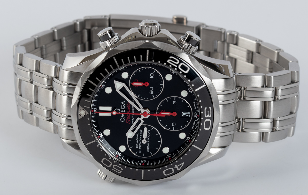 Front of Omega - Seamaster Diver 300M Chronograph