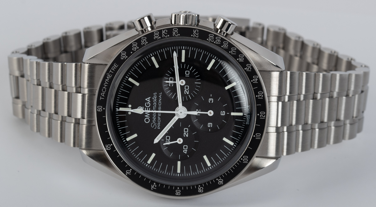 Front of Omega - Speedmaster Moonwatch Professional Co-Axial Master Chronometer