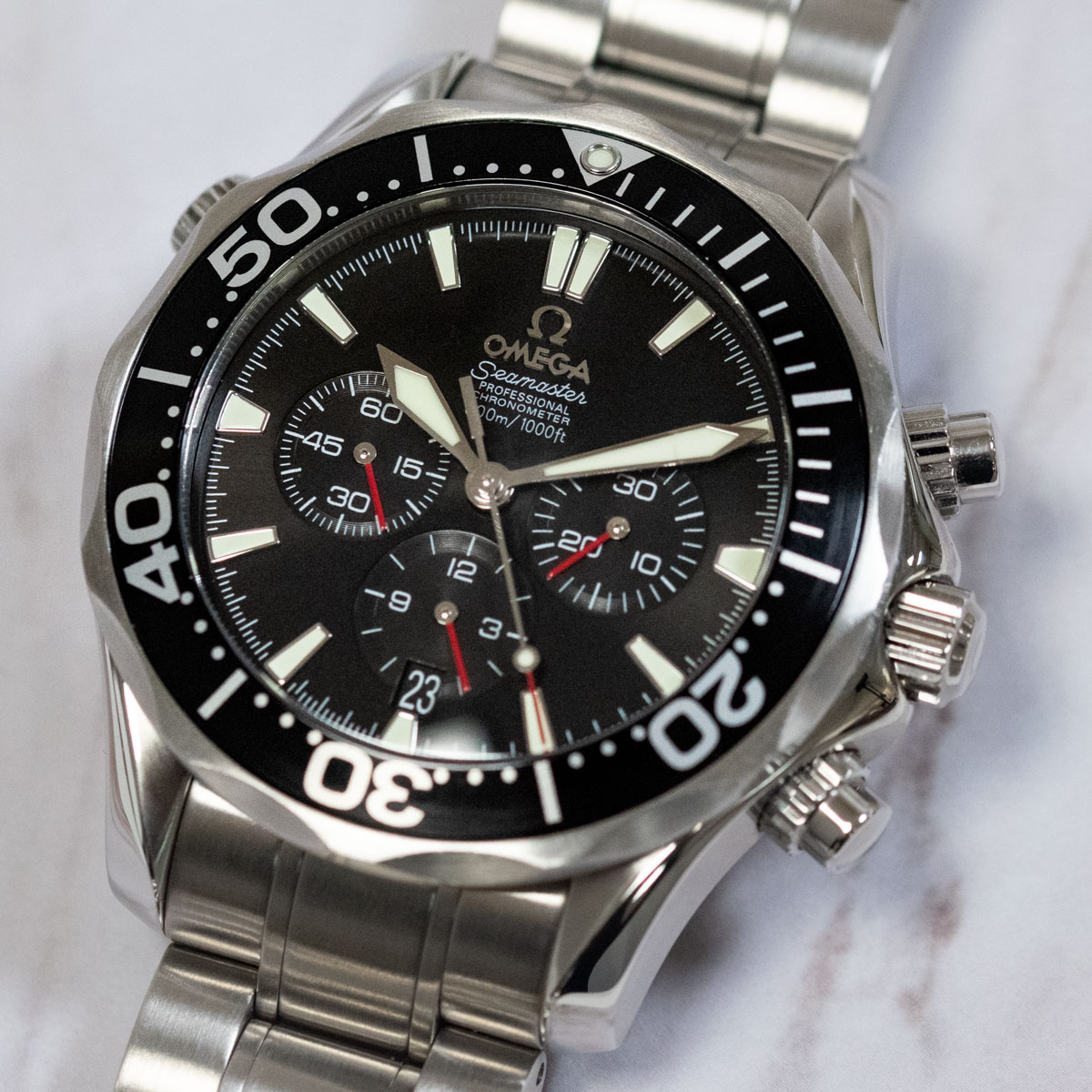 Omega Seamaster Professional Chronograph : 2594.52 Used Watch For Sale